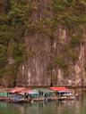 Floating village.
